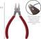 The Beadsmith Fold-Over Crimp Pliers for Leather, Suede, and Crimping, Jewelry Making Supplies